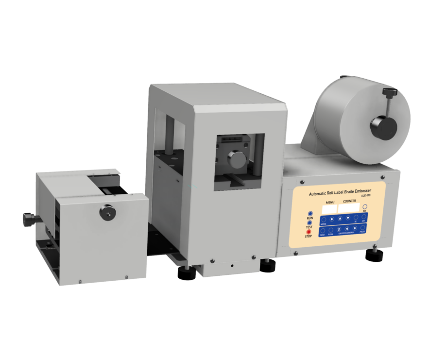 스티커롤 점자 인쇄기<br>(Automatic Roll Label Braille Embosser)